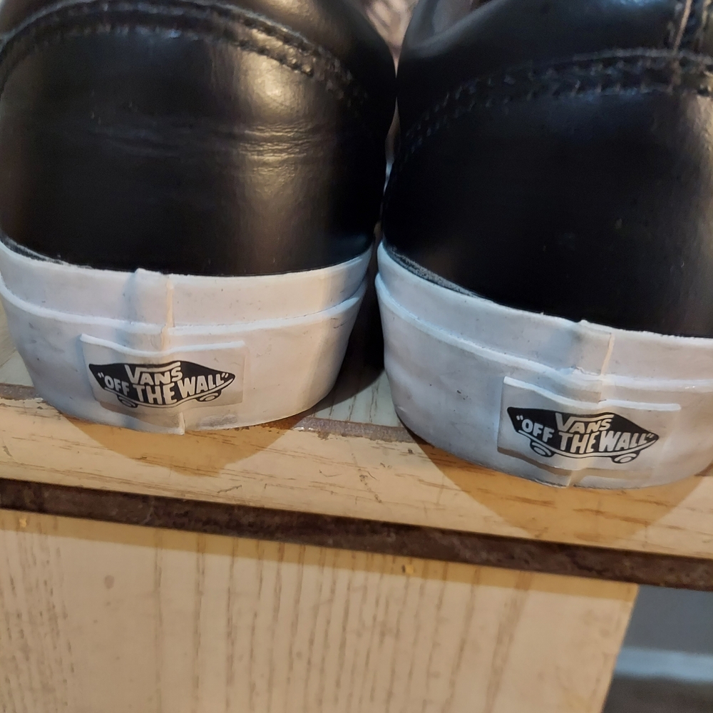 Vans Black and White Sneakers